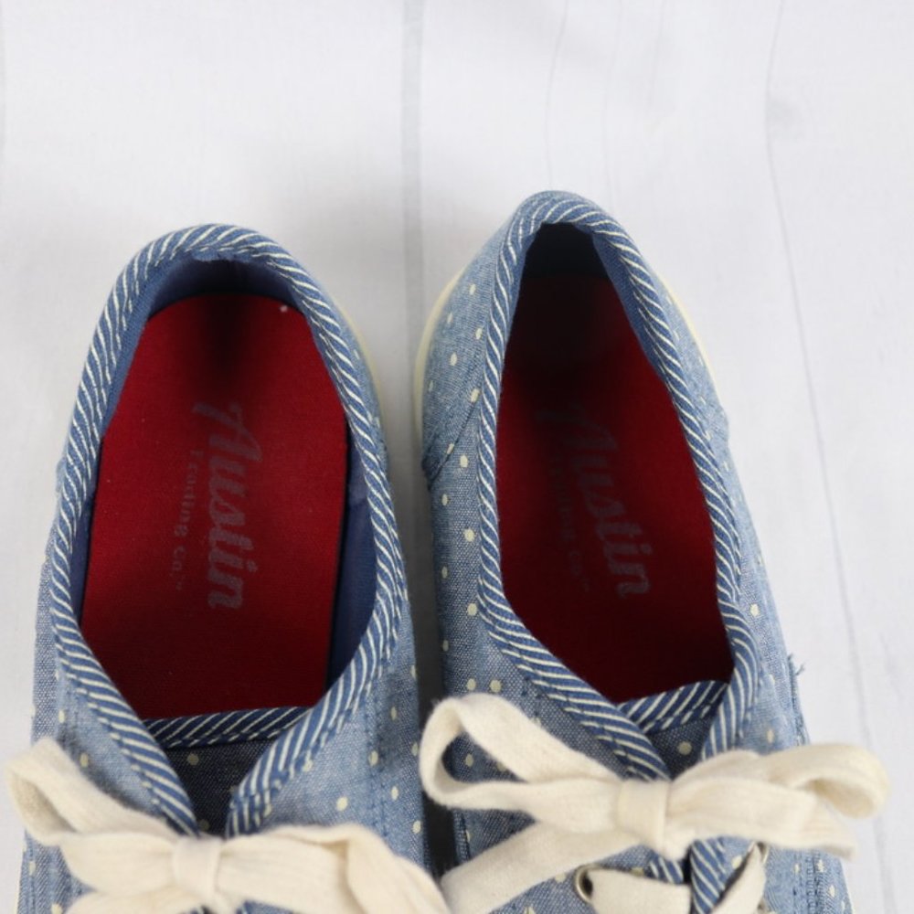 Austin Trading Company Blue Dot Sneakers 10 11 - Picture 7 of 7